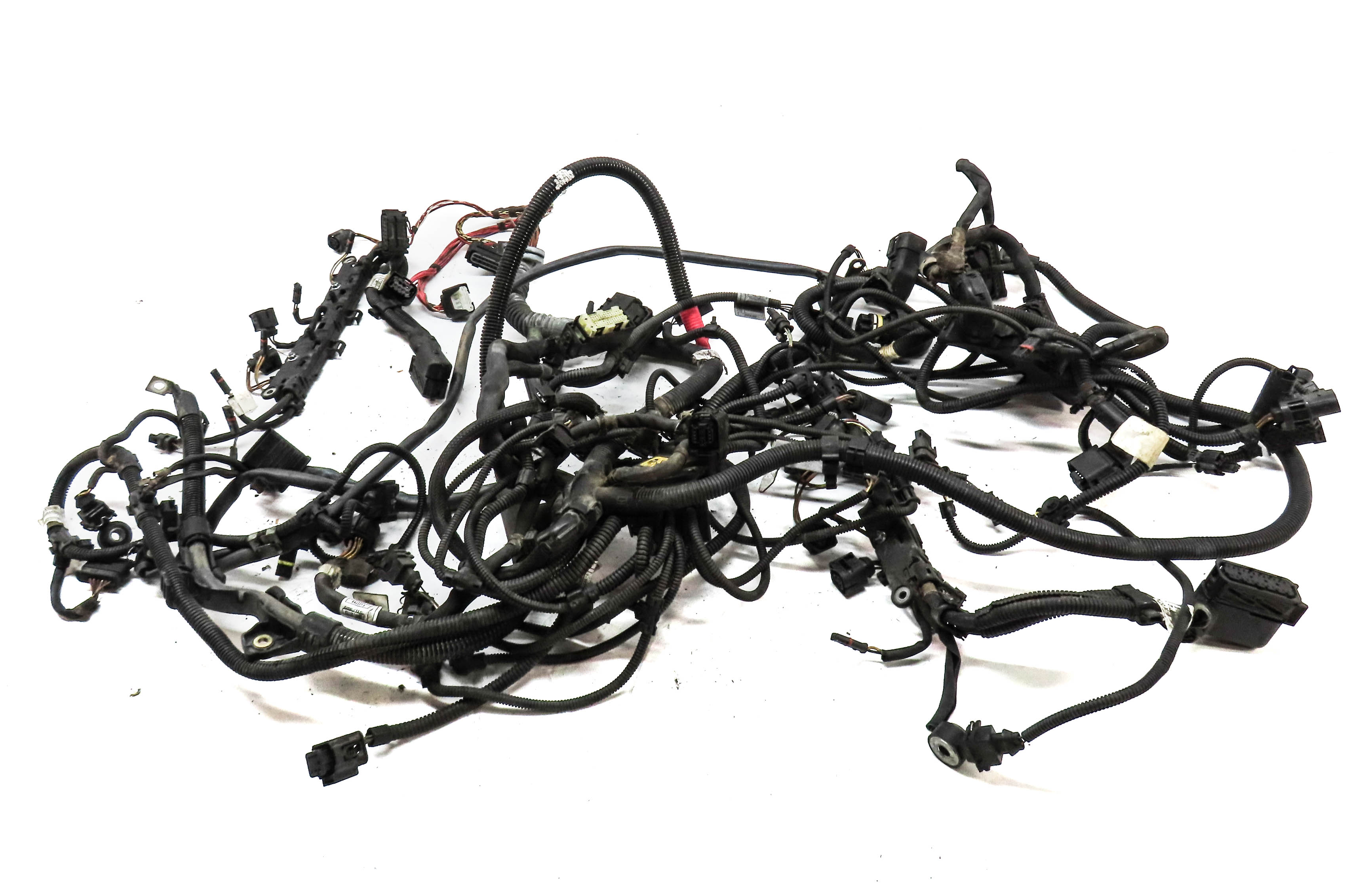 2014 BMW 650i GRAN COUPE (F06) 4.4L TURBO (N63) ENGINE MOTOR WIRE WIRING HARNESS — exact item pictured